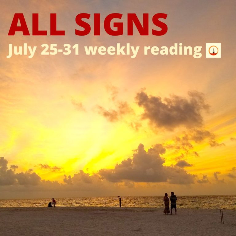All Zodiac Signs: Your Weekly Tarot Reading For July 25-31 (New Moon In Leo Reading!)