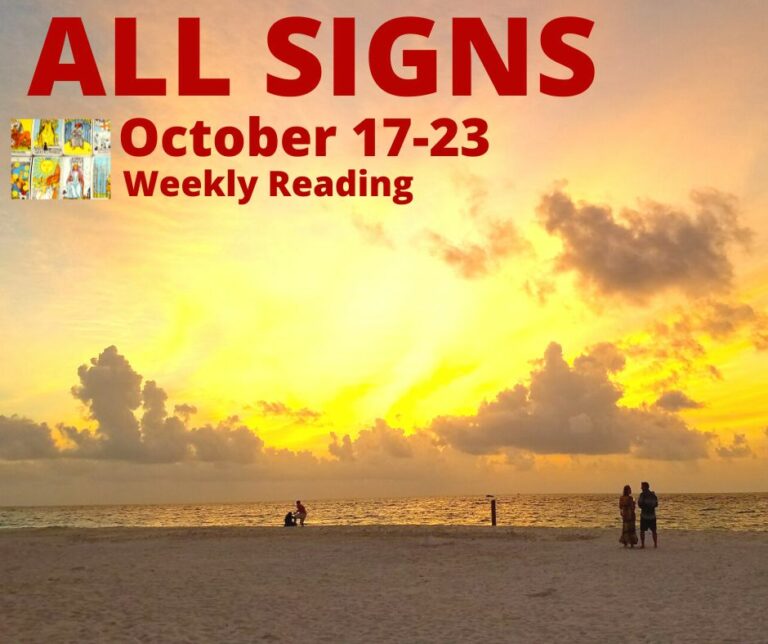 All Zodiac Signs: Your Weekly Tarot Horoscope Reading For October 17-23