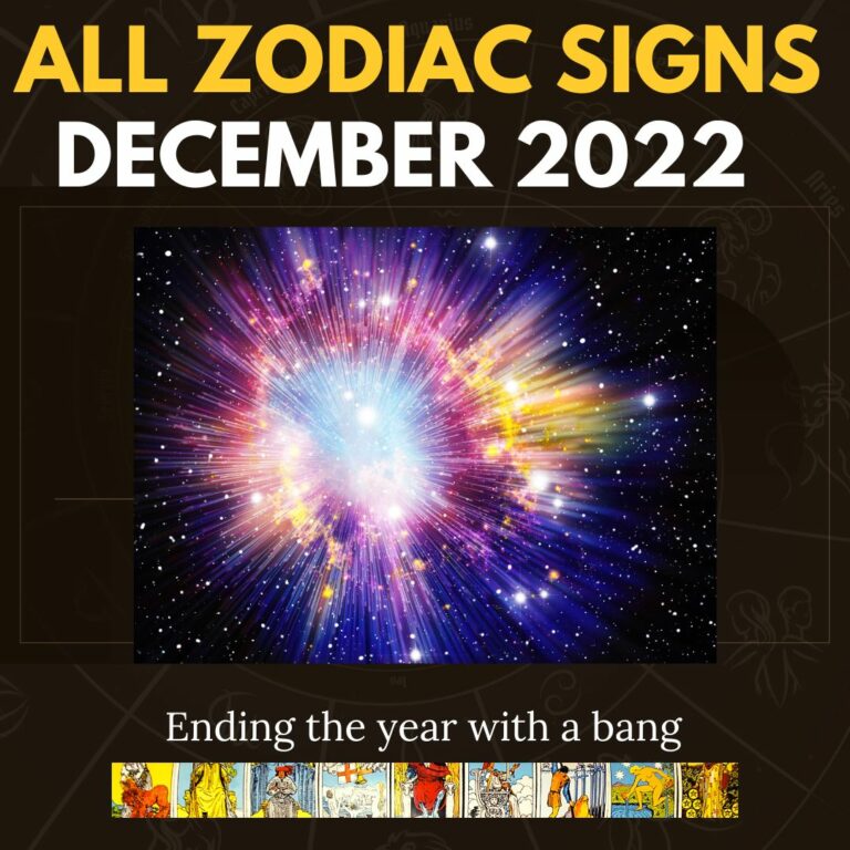 All Zodiac Signs: Your December 2022 Horoscope Tarot Reading Forecast