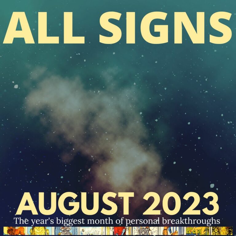 Your Monthly Tarot Horoscope For August 2023 – All Zodiac Signs