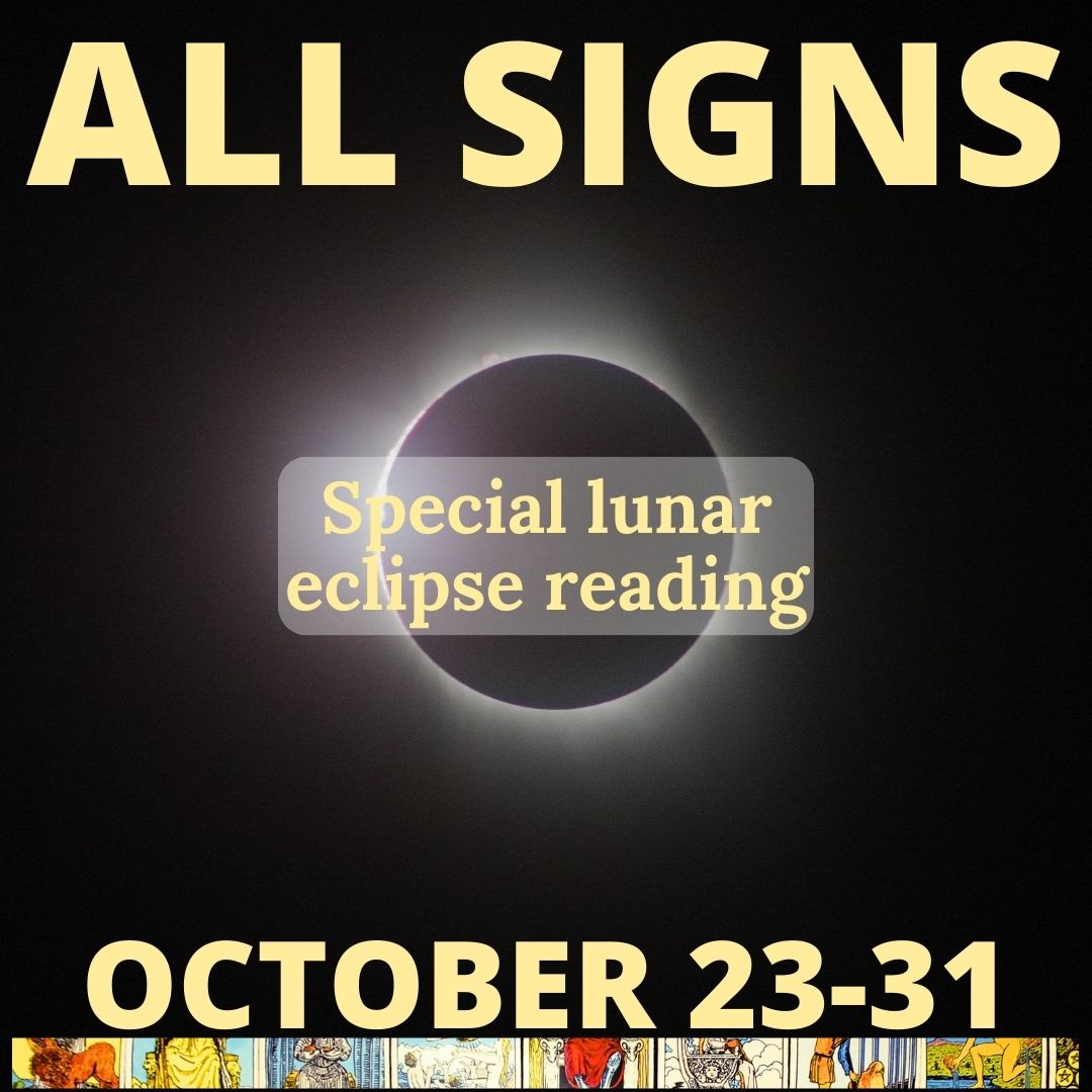 lunar eclipse horoscope tarot reading forecast