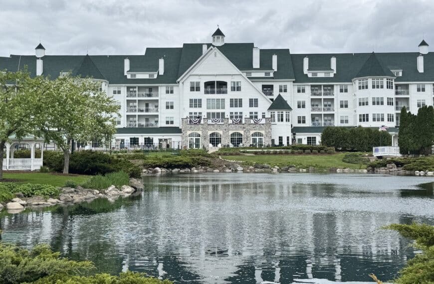 The Osthoff Resort in Elkhart Lake, Wisconsin.