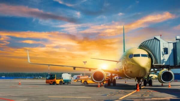 boarding a plane