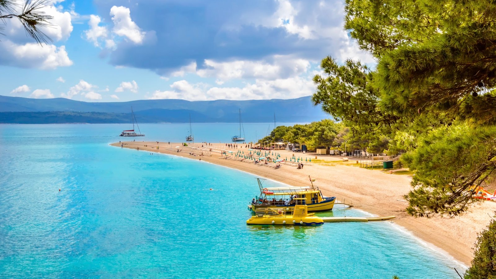 Zlatni Rat Beach, Croatia