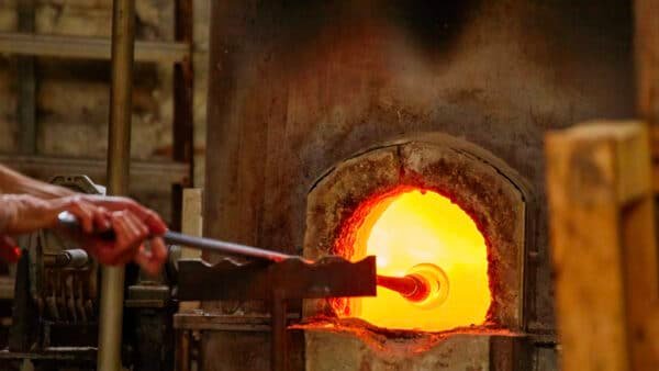 Glassblowing in Murano